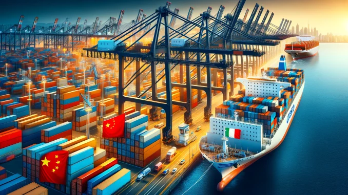 Cresce l'Influenza cinese nell'industria logistica italiana