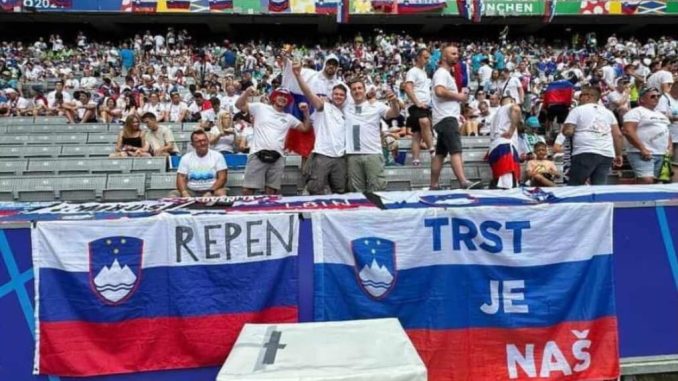 Allianz Arena Monaco, partita Slovenia-Serbia (1-1), 20 giugno 2024