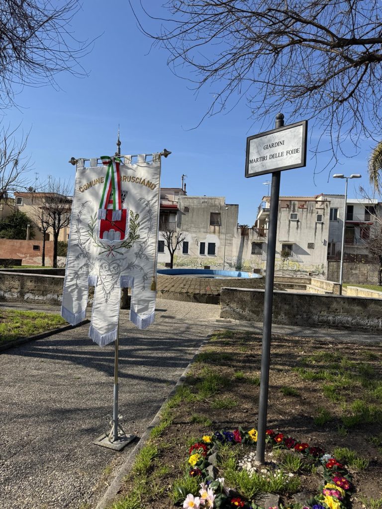 Brusciano (Na) Giardini Martiri delle Foibe