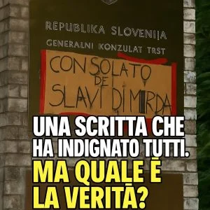 La scritta al Consolato sloveno di Trieste: la verità oltre le prime accuse