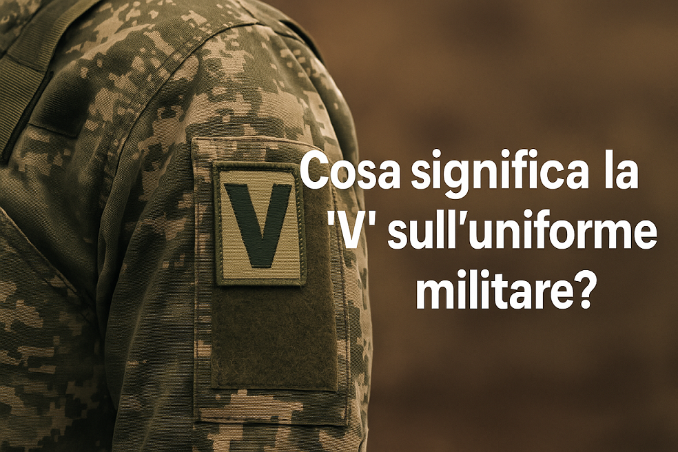 HomePage 8 Cosa significa la "V" sull'uniforme militare