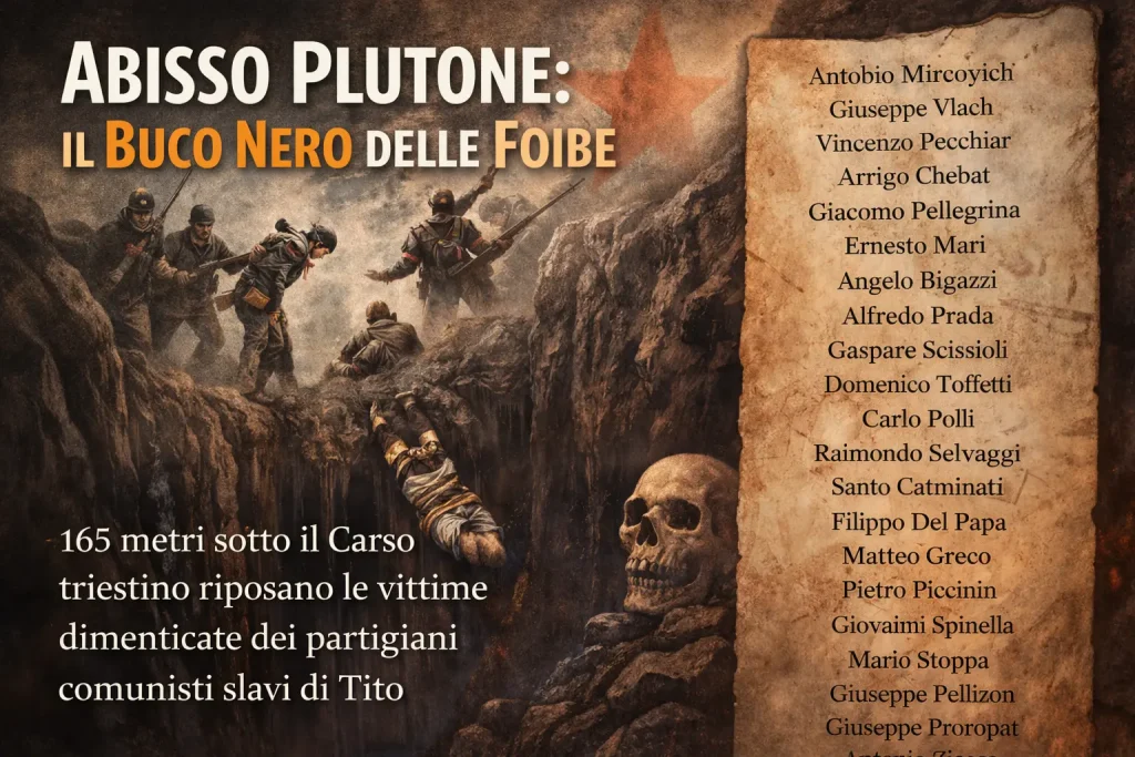 Abisso Plutone la foiba che l'Italia ha preferito dimenticare