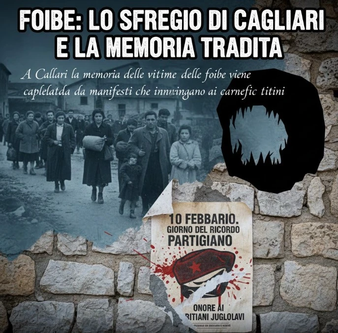 Foibe lo sfregio di Cagliari e la memoria tradita