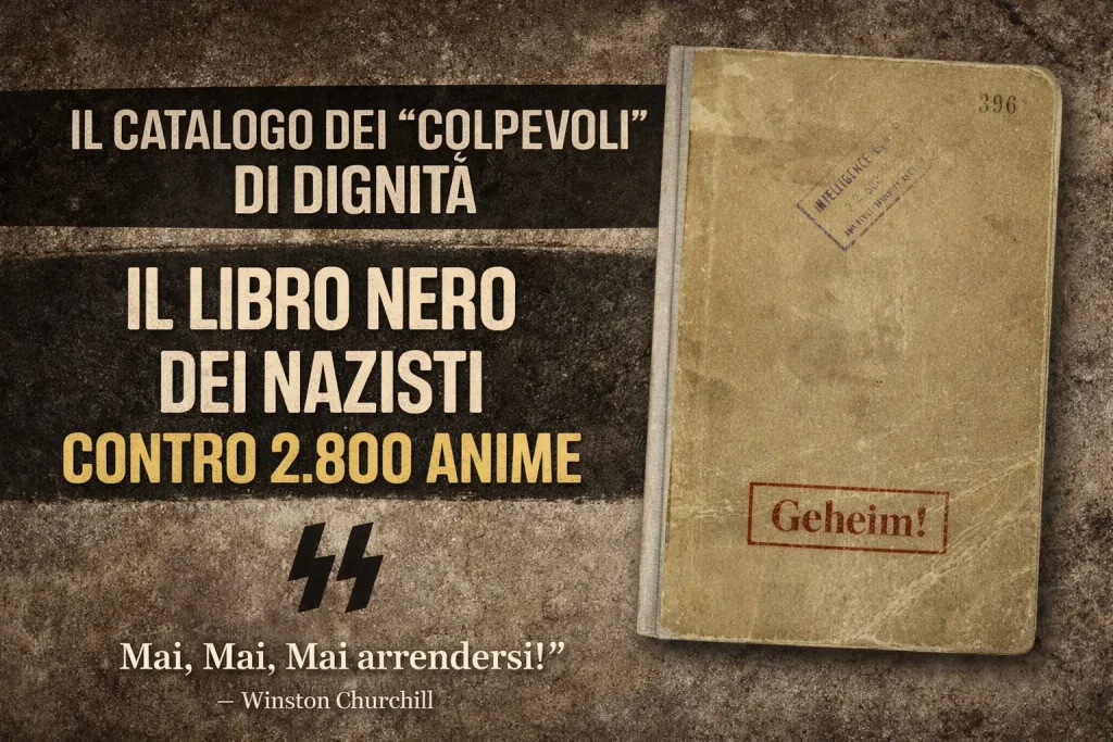 Il Libro Nero di Hitler la lista dei condannati a morte britannici