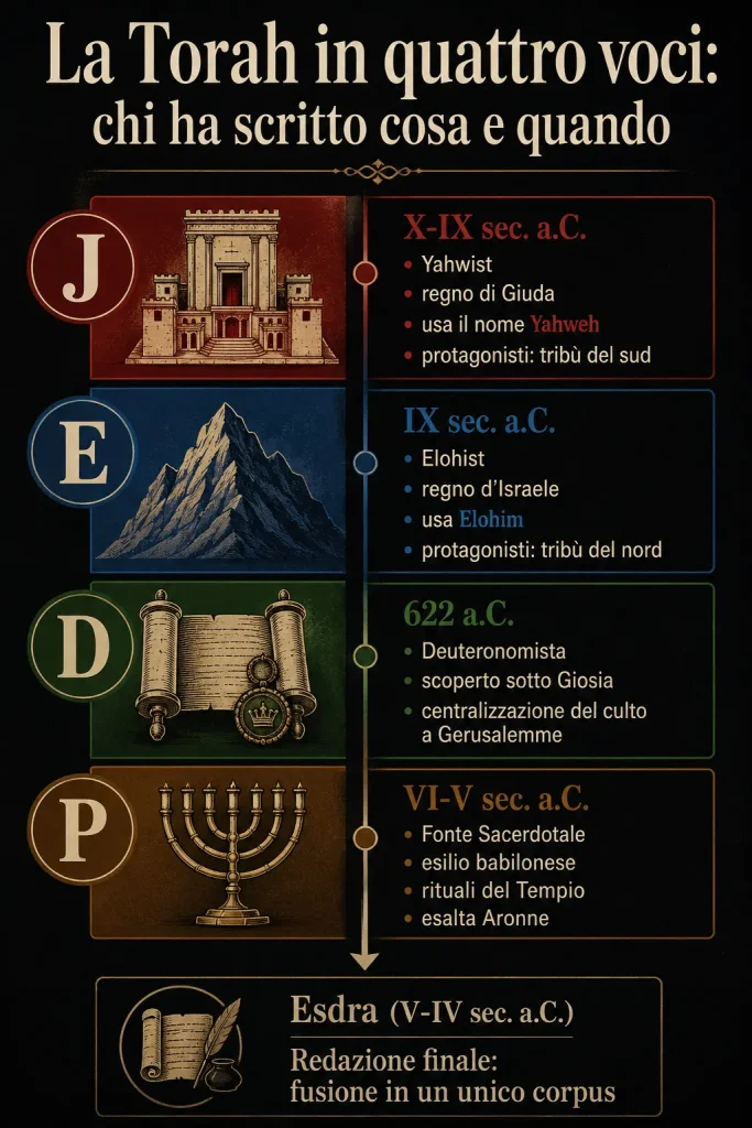 La torah in quatttro voci